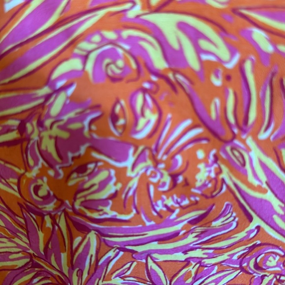 LILLY PULITZER 100% cotton, colorful blouse ladies SMALL size 8 to 10 - Picture 5 of 10